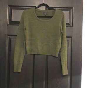 NWOT South Moon Under Cropped Knit Sweater